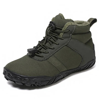 Warm Insulated Waterproof Kids Snow Boots Wide Fit