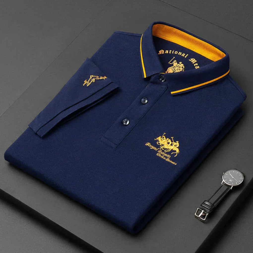 Men's Polo Shirt Cotton Casual
