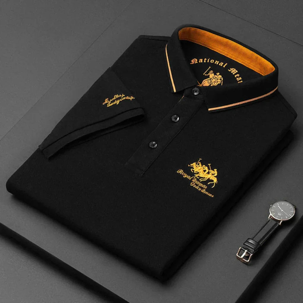 Men's Polo Shirt Cotton Casual