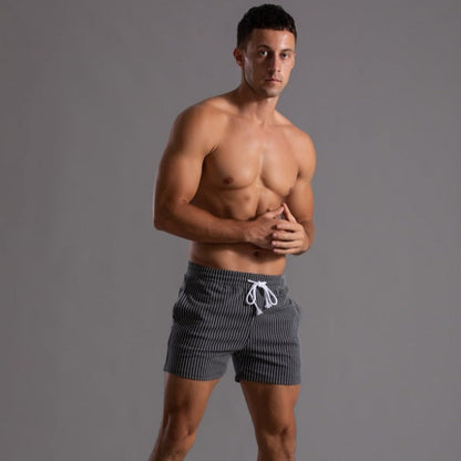 Men's Stretch Fitness Shorts Flexible Comfortable - VibreMode