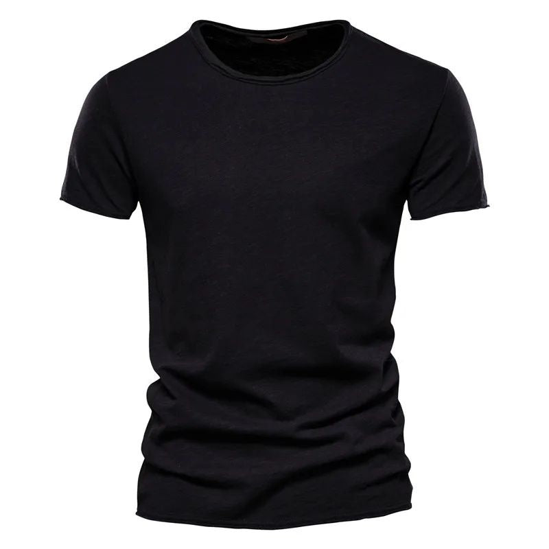 Men's Cotton Summer T-Shirt Breathable