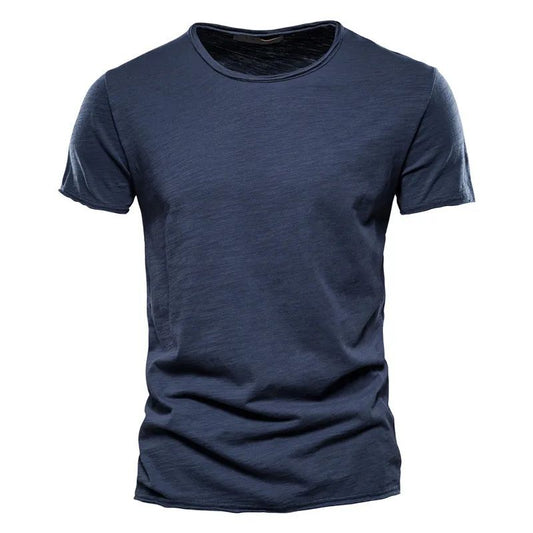 Men's Cotton Summer T-Shirt Breathable - VibreMode