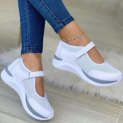 Women's Breathable Mary Jane Sneakers Comfortable - VibreMode