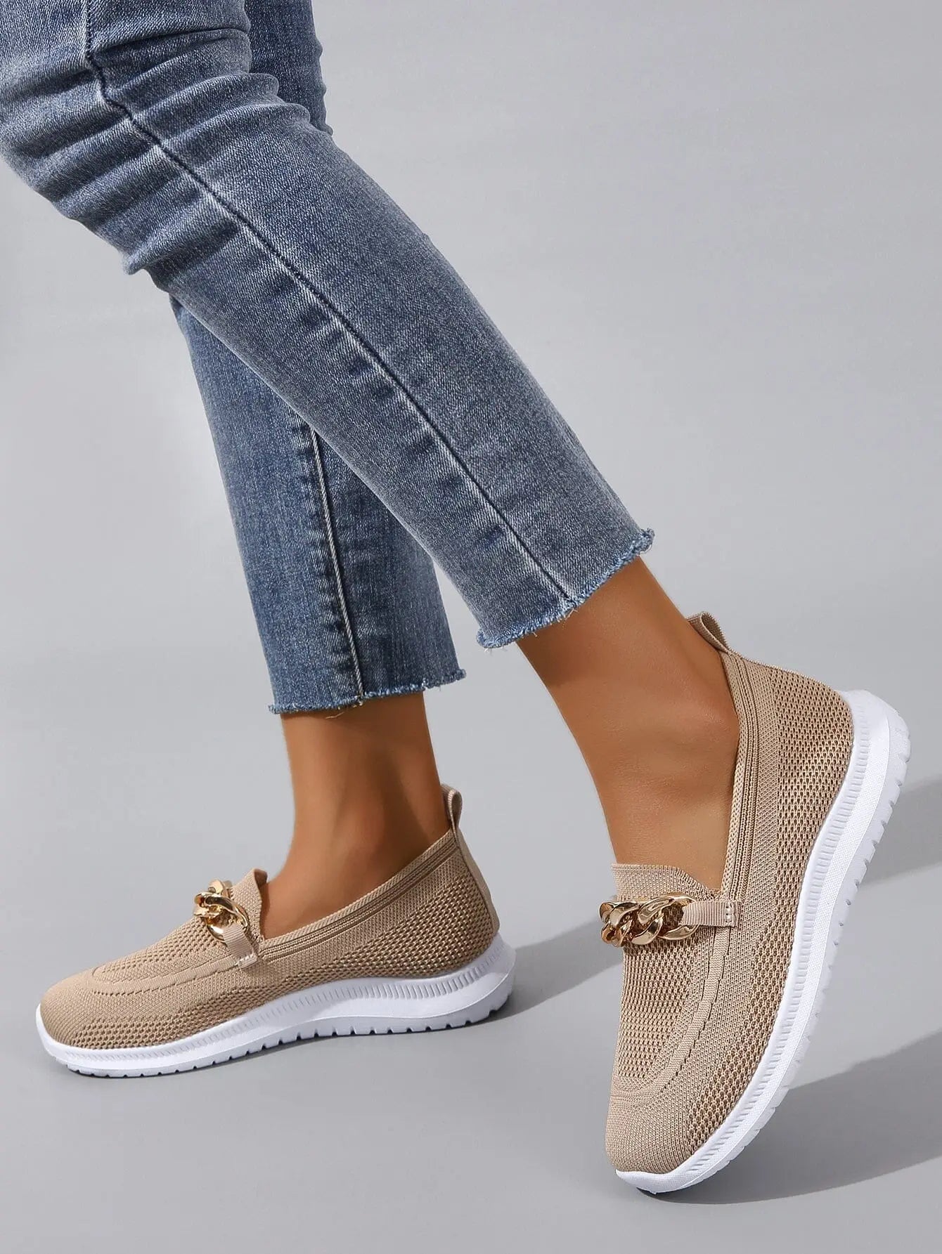Women's Breathable Slip-On Loafers Comfortable - VibreMode