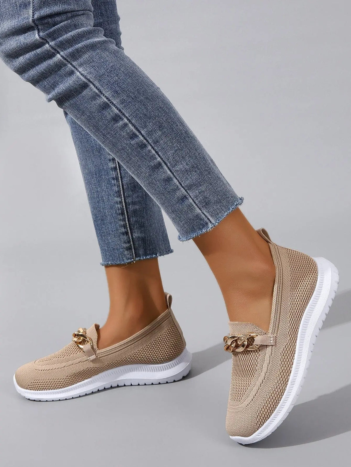 Women's Breathable Slip-On Loafers Comfortable - VibreMode