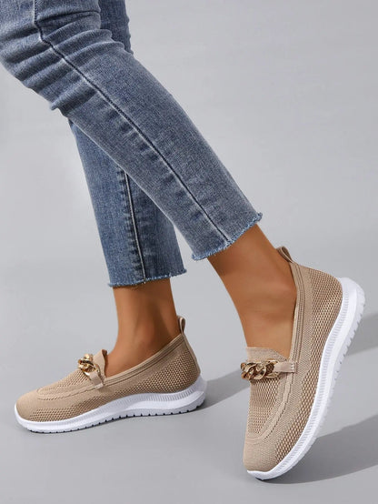 Women's Breathable Slip-On Loafers Comfortable - VibreMode