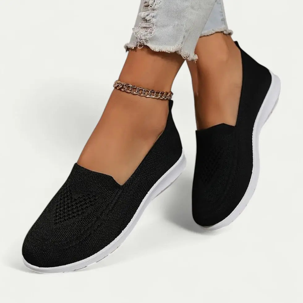 Women's Breathable Slip-On Walking Shoes Comfortable - VibreMode