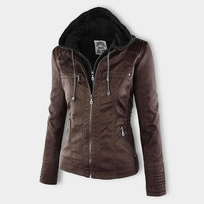 Ladies Lightweight Spring Hoodie Coat