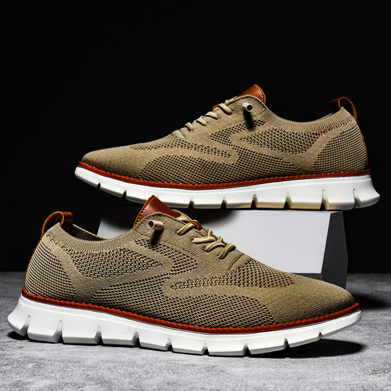 Lightweight Airy Lace Up Sneakers