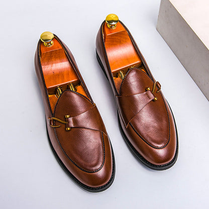 Classic Slip On Leather Shoes