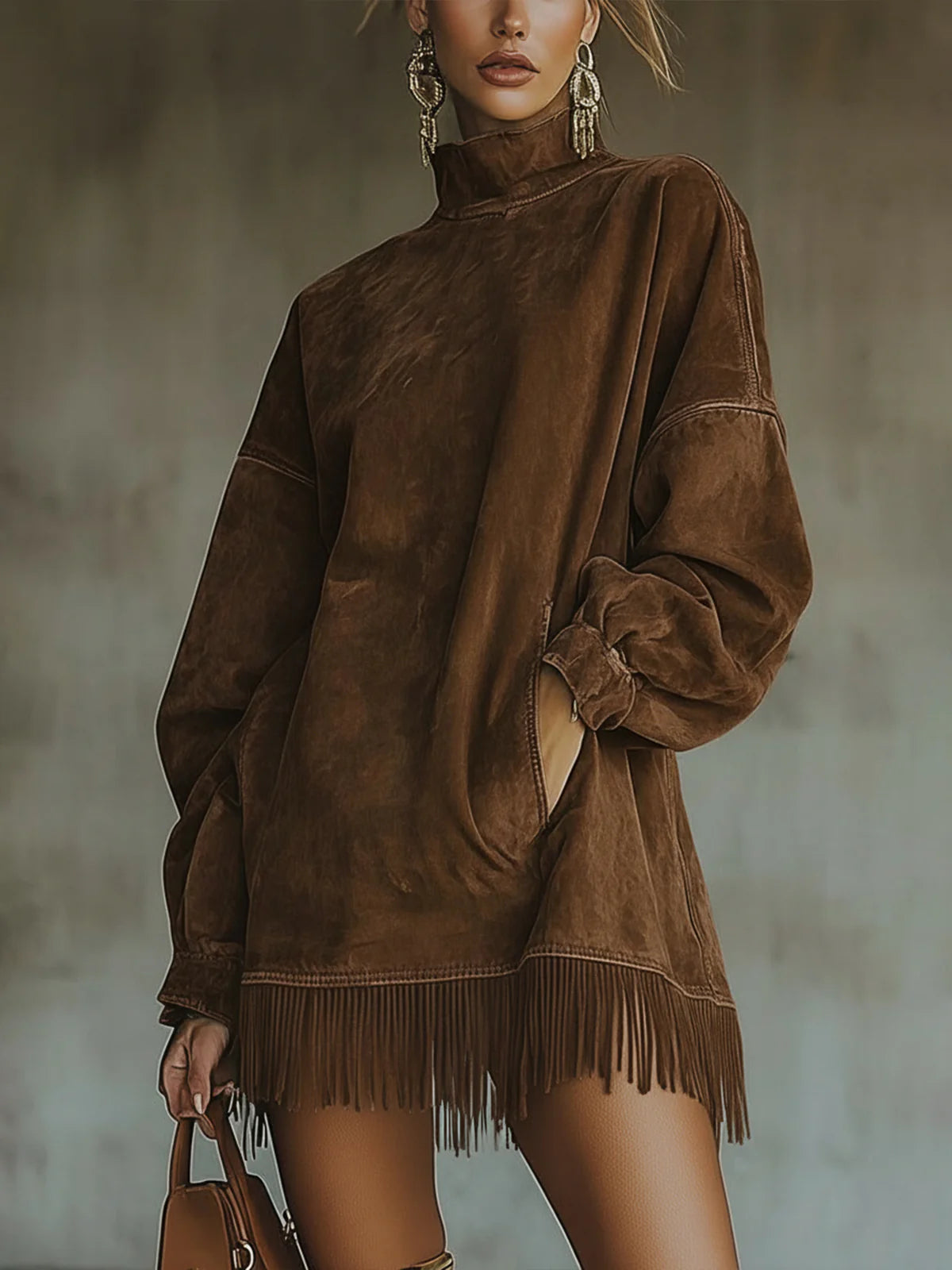Soft Ruffled Women's Casual Dress