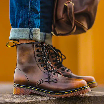 Authentic Premium Leather Ankle Boots