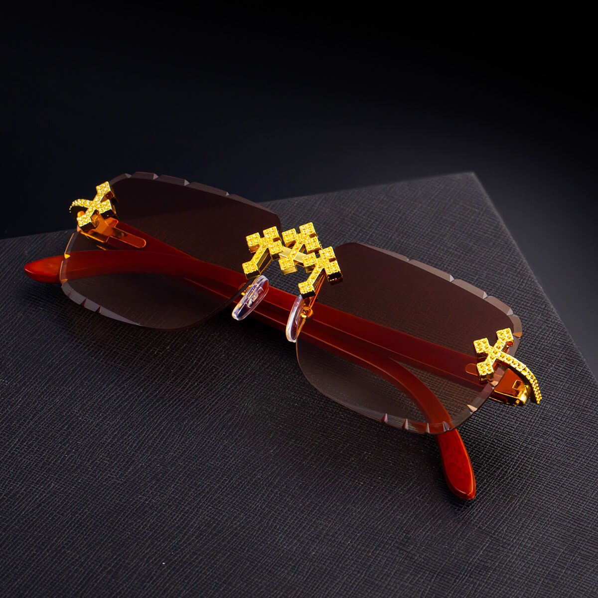 Trendy Frameless Vintage Sunglasses