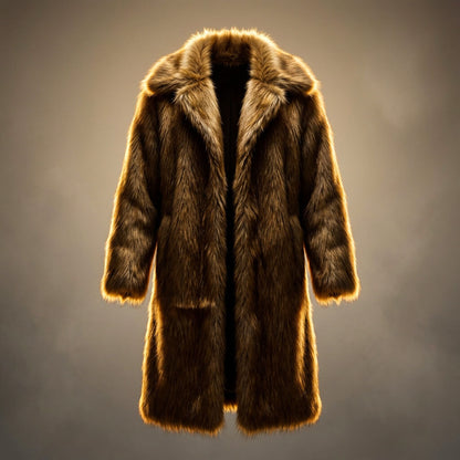 Luxurious Long Fur Winter Coat - VibreMode