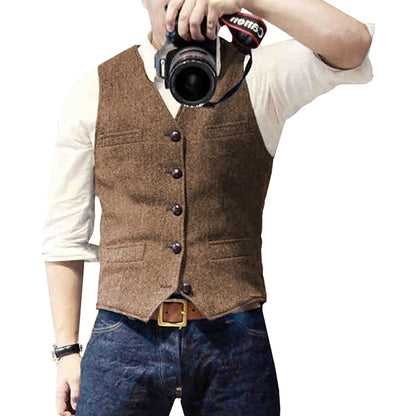 Men's Denim Vest