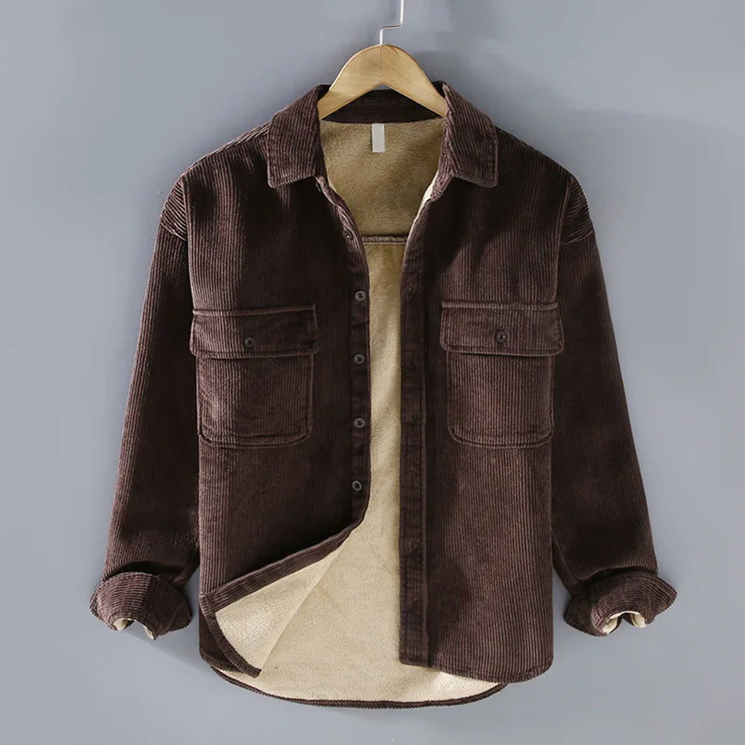 Stylish Mens Spring Casual Button Jacket