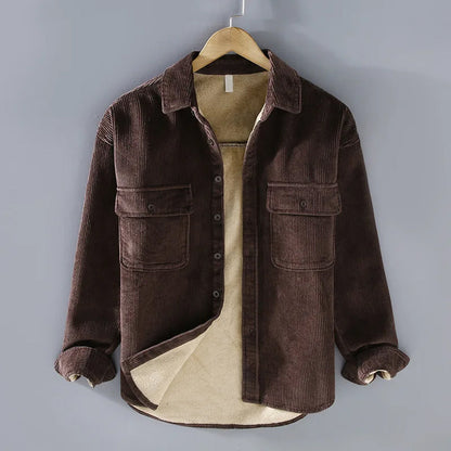Stylish Mens Spring Casual Button Jacket