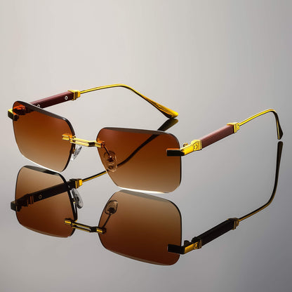Sleek Frameless Sunglasses