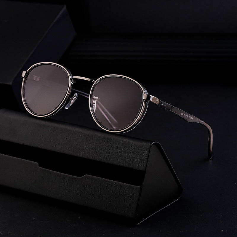 Retro Oval Sunglasses