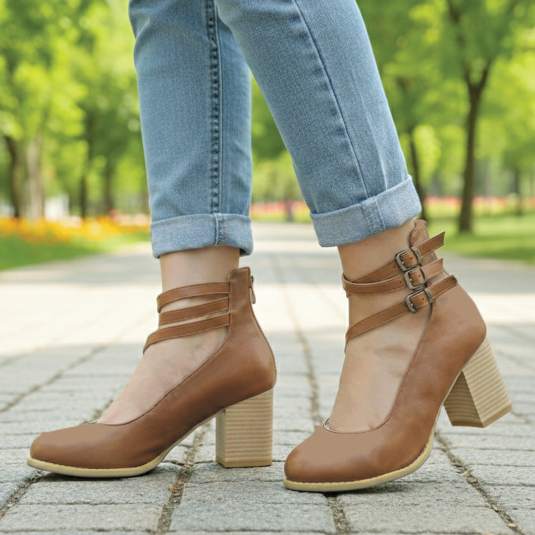Stylish High Heel Ankle Boots