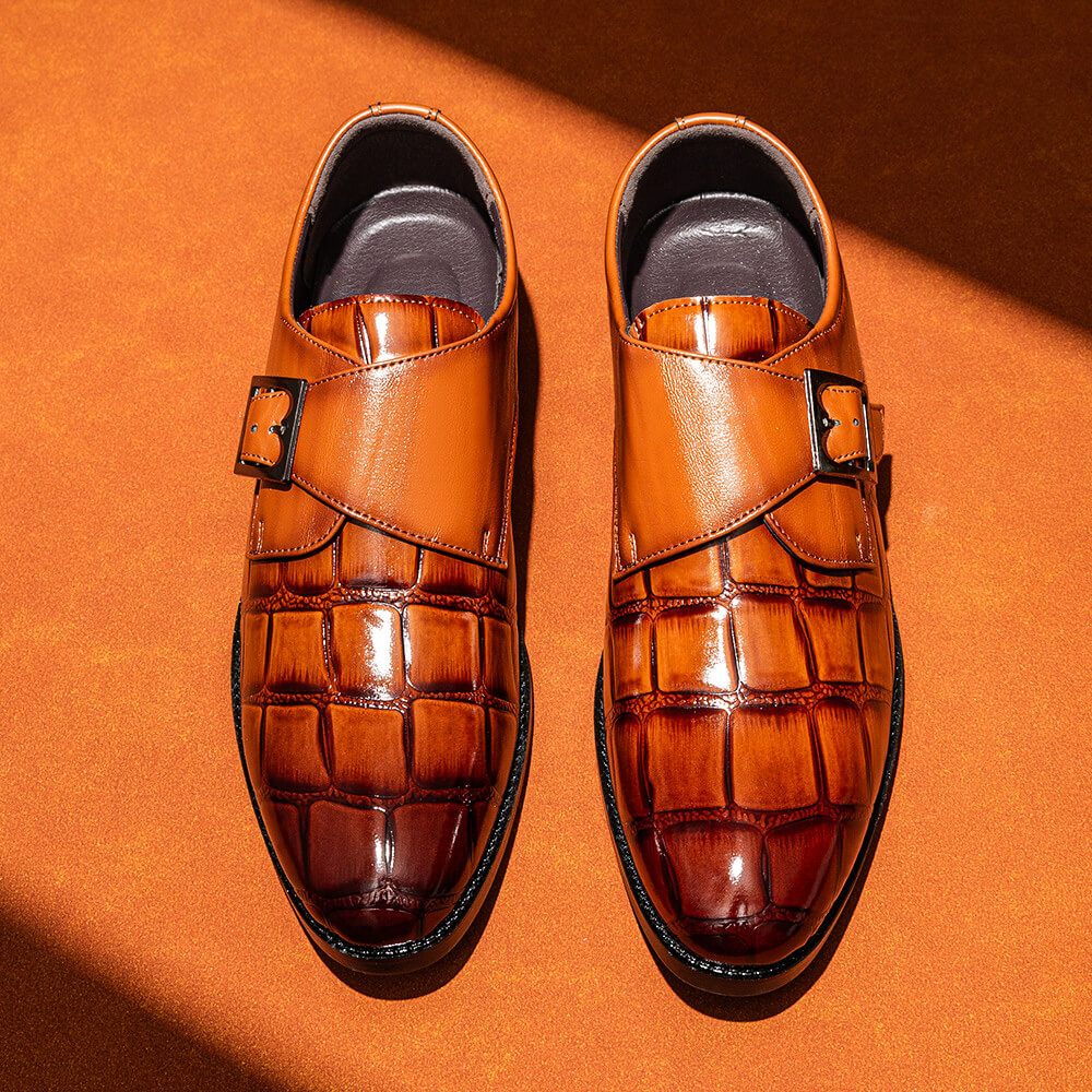Italian Style Leather Dress Shoes - VibreMode