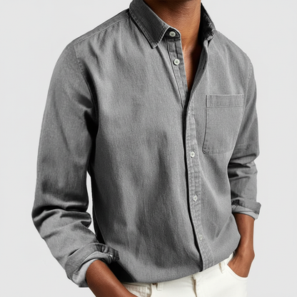 Men's Button Down Long Sleeve Shirt