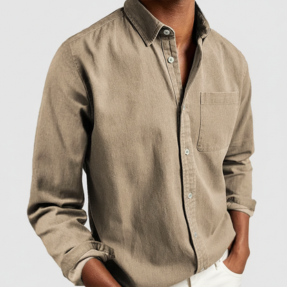 Men's Button Down Long Sleeve Shirt
