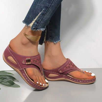 Comfortable Womens Walking Sandals with Arch Support - VibreMode