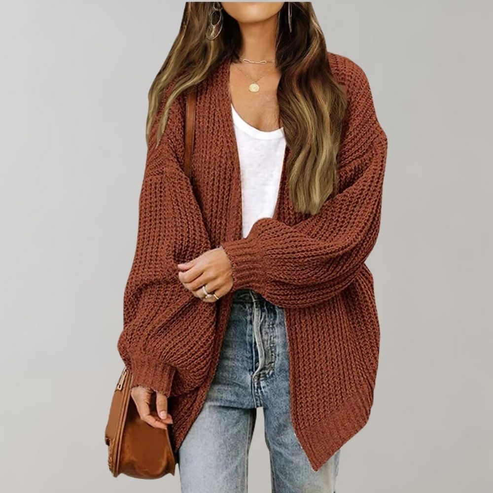 Dana | Ladies Cozy Loose Fit Cardigan Sweater