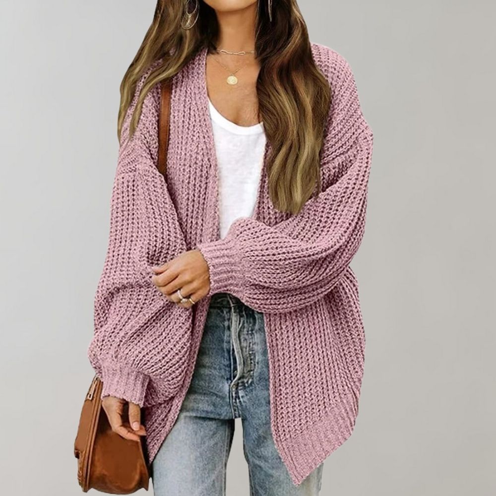 Dana | Ladies Cozy Loose Fit Cardigan Sweater