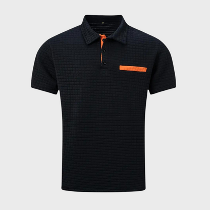 Men's Slim Fit Polo Shirt Comfortable Cotton
