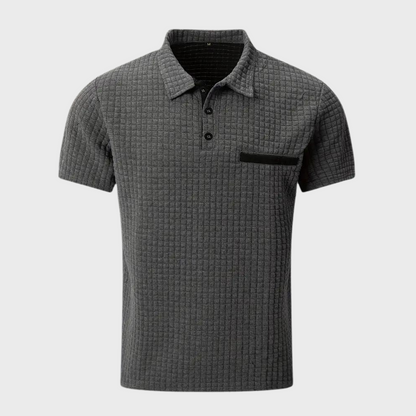Men's Slim Fit Polo Shirt Comfortable Cotton
