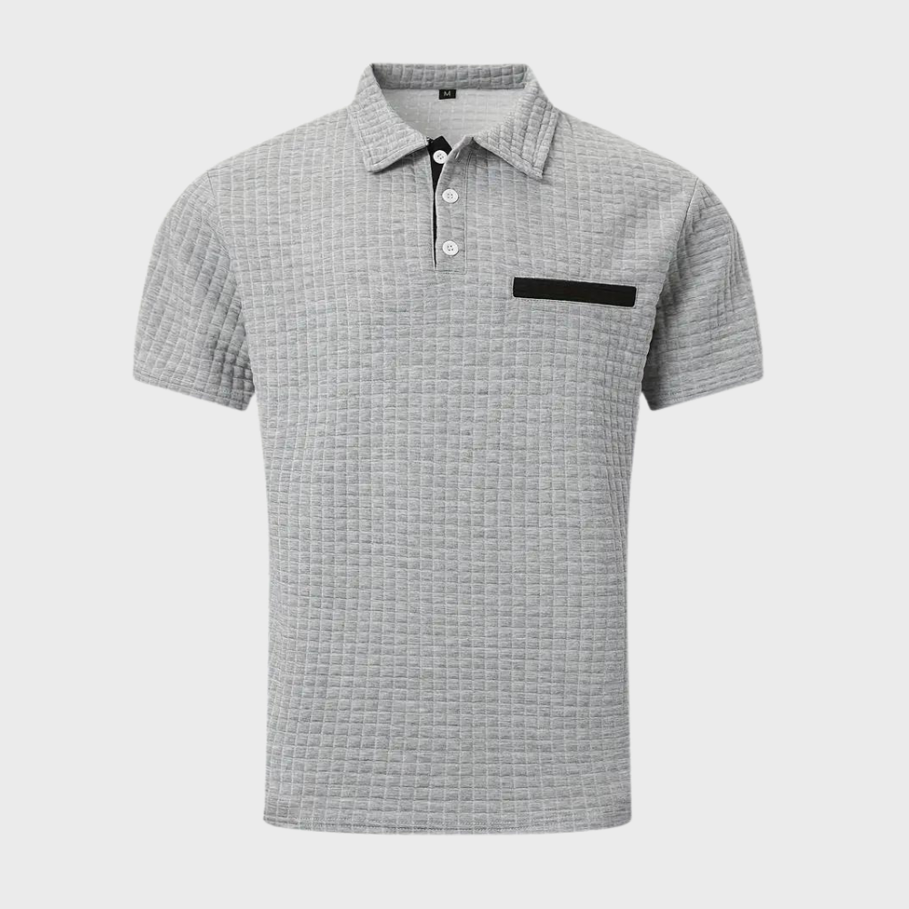 Men's Slim Fit Polo Shirt Comfortable Cotton