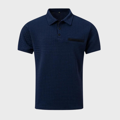 Men's Slim Fit Polo Shirt Comfortable Cotton