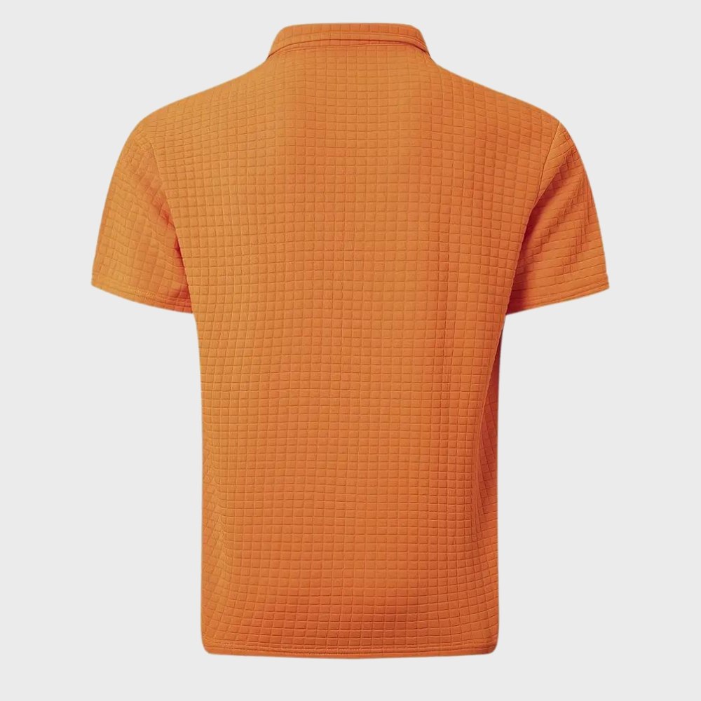 Men's Slim Fit Polo Shirt Comfortable Cotton