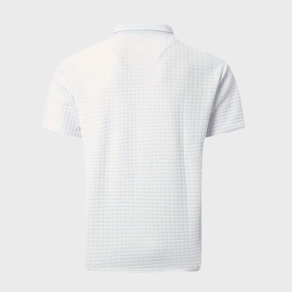 Men's Slim Fit Polo Shirt Comfortable Cotton