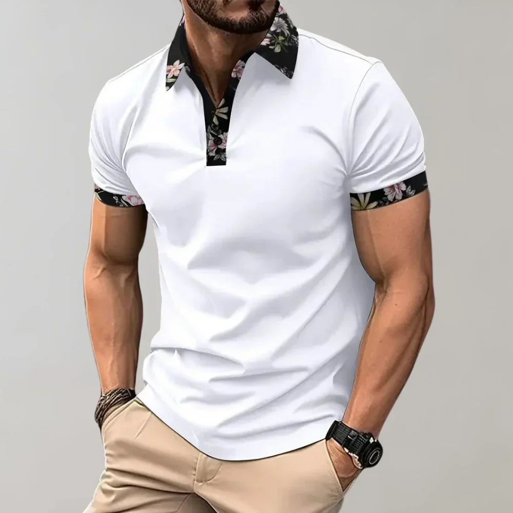 Men's Classic Fit Short Sleeve Polo Shirt