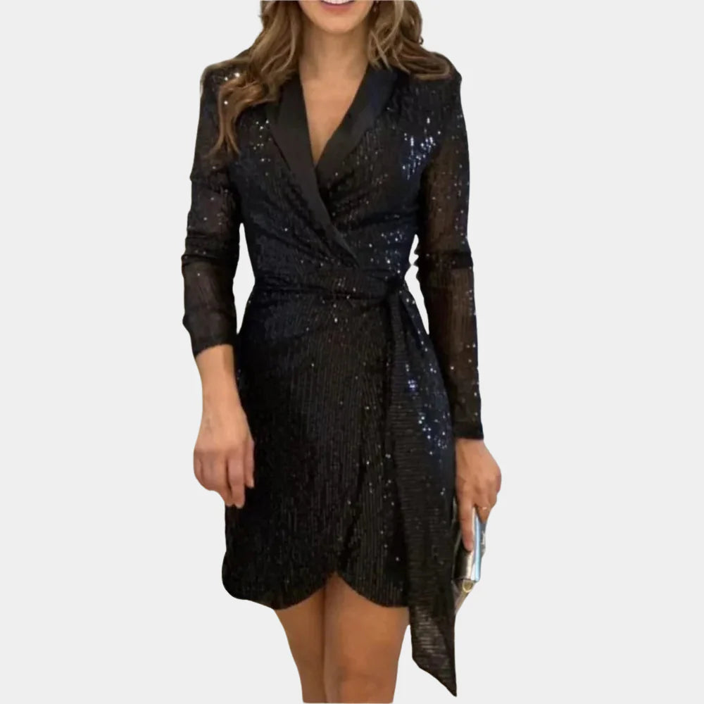 Women's Blazer Dress Chic Glamorous