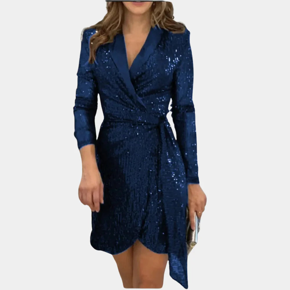 Women's Blazer Dress Chic Glamorous - VibreMode