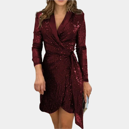 Women's Blazer Dress Chic Glamorous