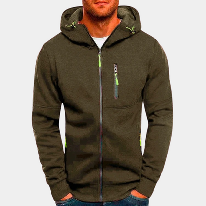 Oliver | Mens Lightweight Spring Hooded Jacket