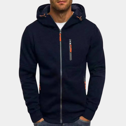 Oliver | Mens Lightweight Spring Hooded Jacket