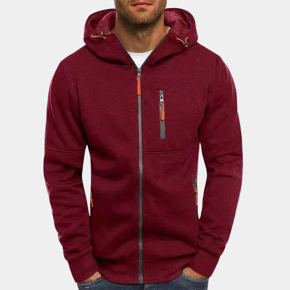 Oliver | Mens Lightweight Spring Hooded Jacket