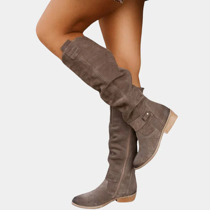 Women's Casual Leather Boots - VibreMode