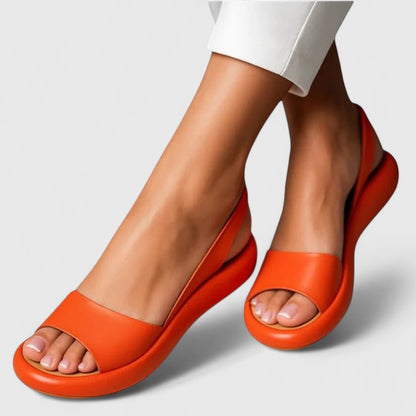 Summer Open Toe High Heel Slingback Sandals