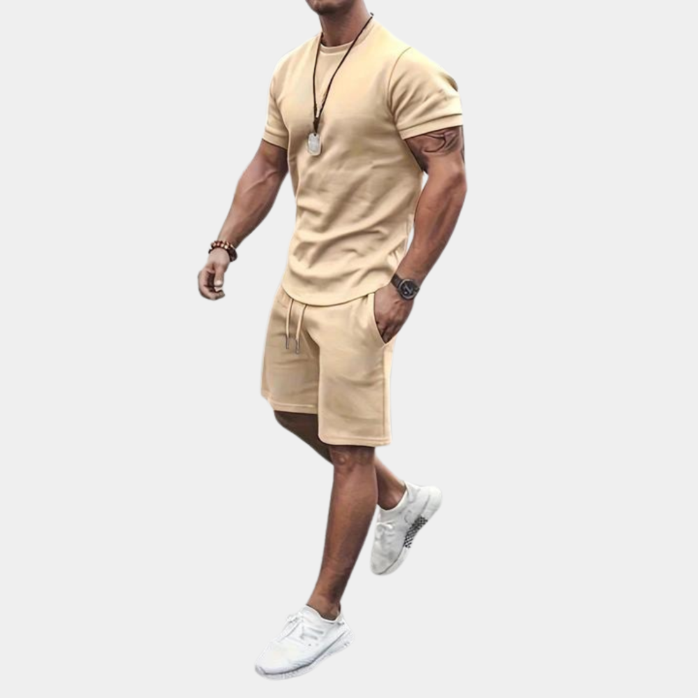 Men's 2-Piece Summer Casual Set - VibreMode
