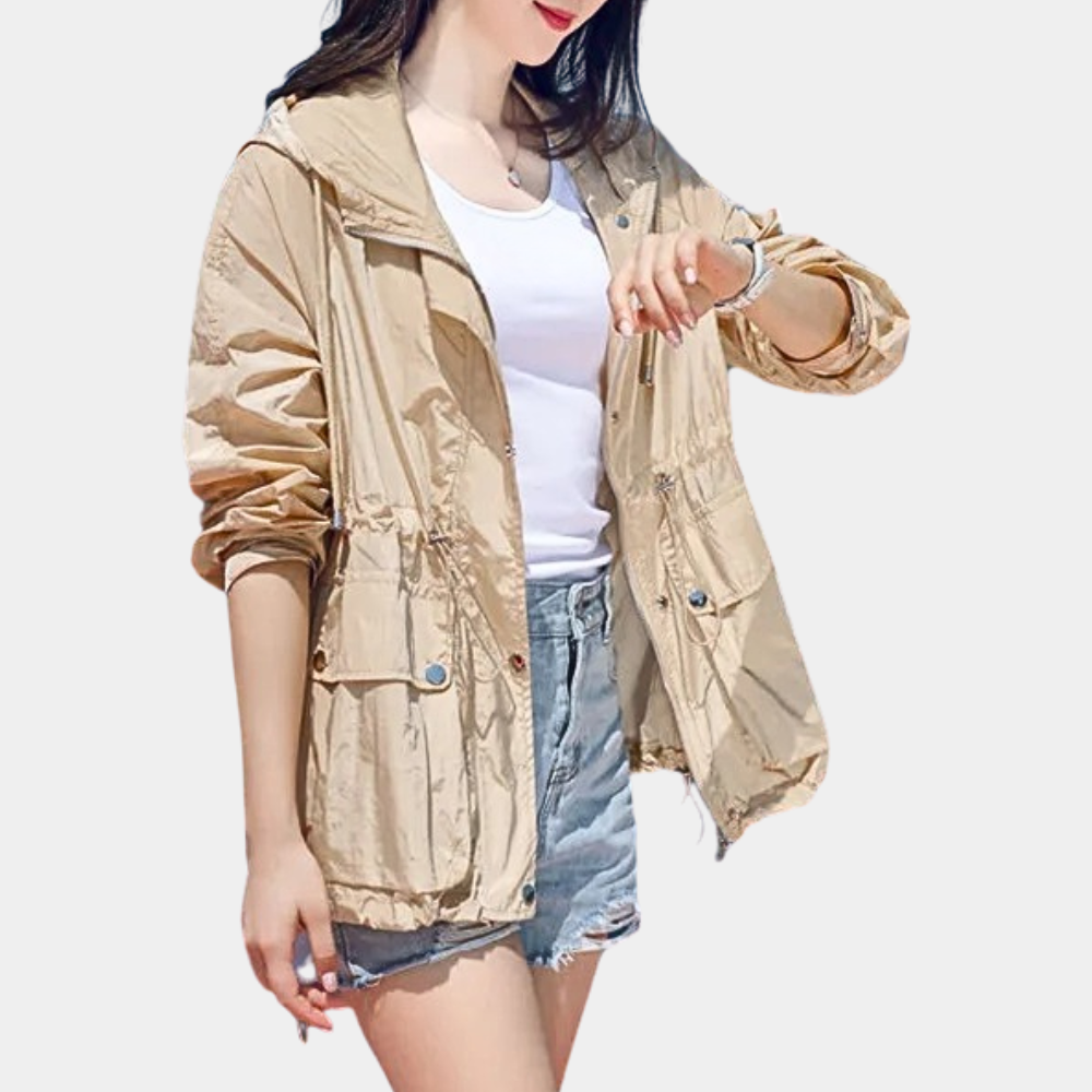 Women's Lightweight Summer Jacket UV Protection Breathable