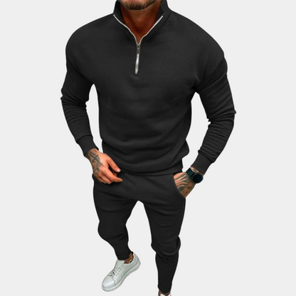 Men's Sport Jogging Suit Cotton Active Wear - VibreMode