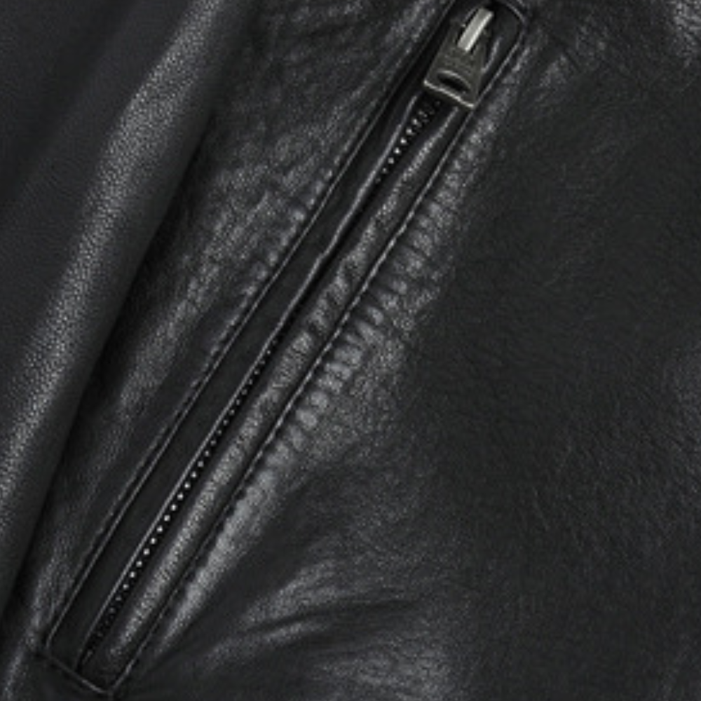 Men's Leather Summer Jacket Comfortable Durable