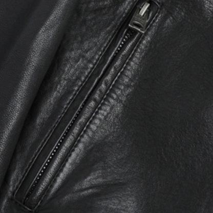 Men's Leather Summer Jacket Comfortable Durable